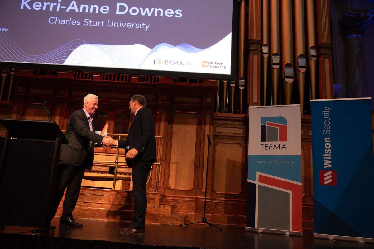 Stephen Butt on behalf of Kerri-Anne Downes